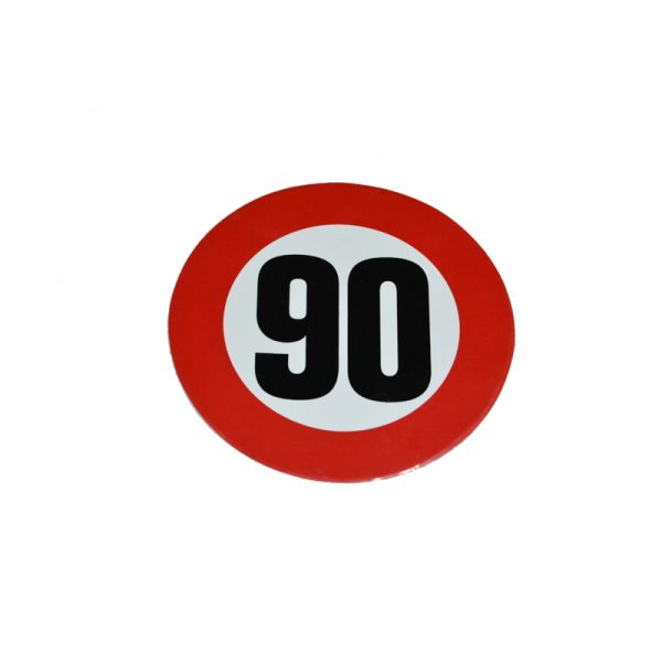 NALEPNICA ZA OGRANICENJE BRZINE 90 FI155