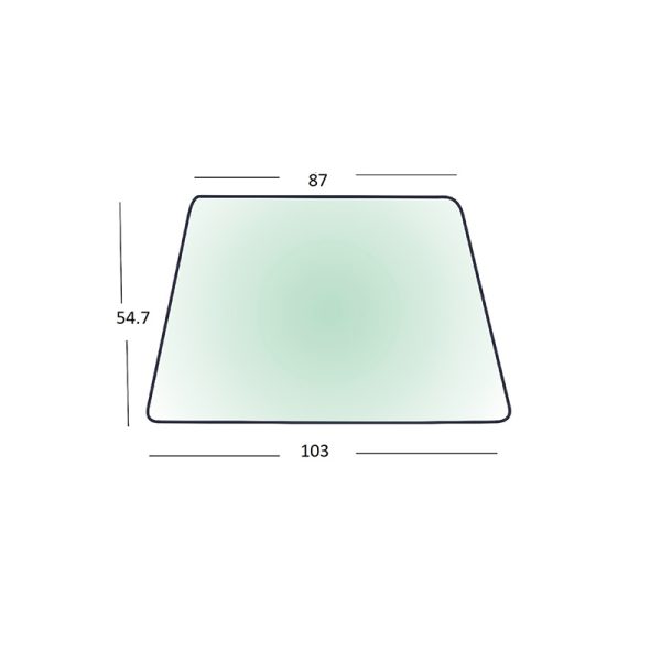 STAKLO KABINE ZADNJE IMT 533
