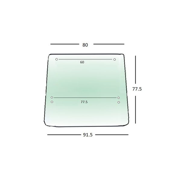 STAKLO KABINE ZADNJE IMT 533 SUMSKA