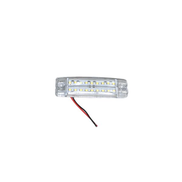 GABARIT UNIVERZ.DUPLI 12/24V 18 LED BELI EMR