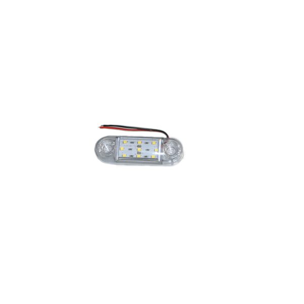 GABARIT UNIVERZ.SIRI 12/24V 9 LED BELI EMR