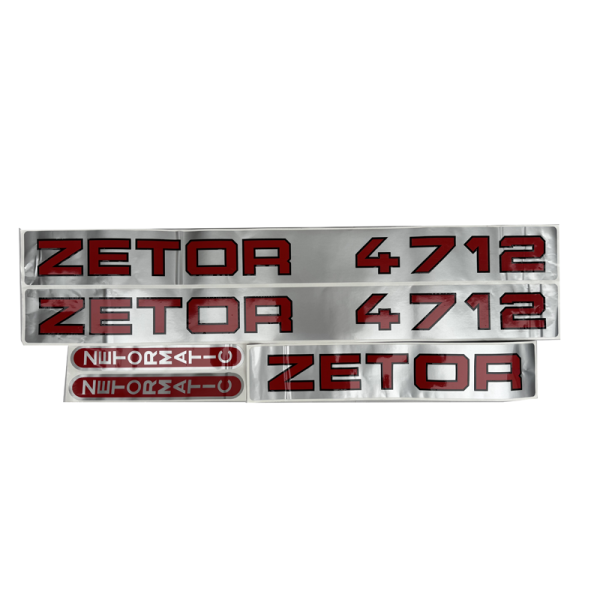 NALEPNICA ZETOR 4712 (KOMPLET ZA JEDAN TRAKTOR)