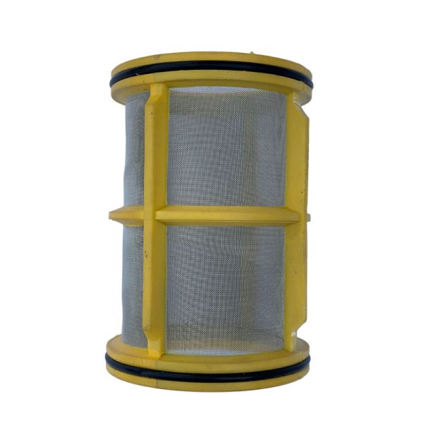 MREZA ZA SIFON FI70X100 80 MESHA ZUTA SA GUMICAMA